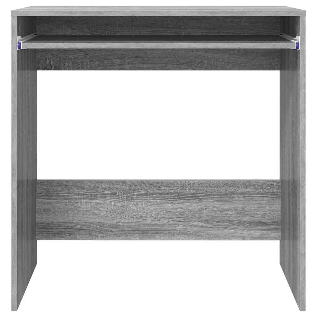 vidaXL Desk Grey Sonoma Engineered Wood 77.5 x 43 x 79 cm