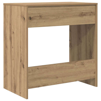 vidaXL Desk Artisan Oak Engineered Wood 77.5 x 43 x 79 cm