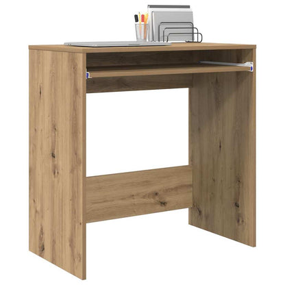 vidaXL Desk Artisan Oak Engineered Wood 77.5 x 43 x 79 cm