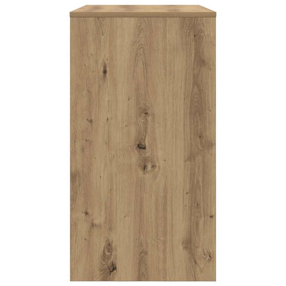 vidaXL Desk Artisan Oak Engineered Wood 77.5 x 43 x 79 cm
