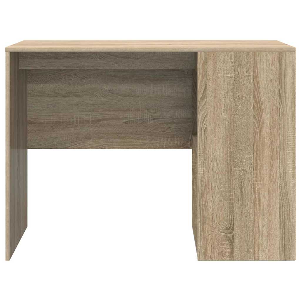 vidaXL Desk with Shelf Sonoma Oak 102 x 50 x 75 cm Engineered Wood