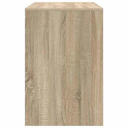 vidaXL Desk with Shelf Sonoma Oak 102 x 50 x 75 cm Engineered Wood