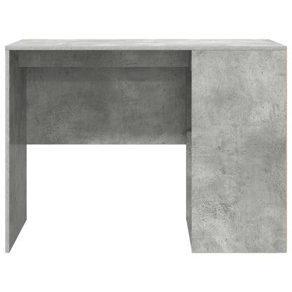 vidaXL Desk with Shelf Concrete Grey 102 x 50 x 75 cm Engineered Wood