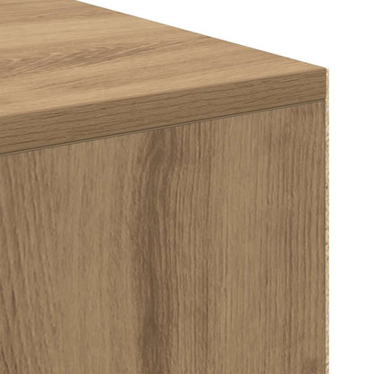 vidaXL Desk Artisan Oak Engineered Wood 102 x 50 x 75 cm