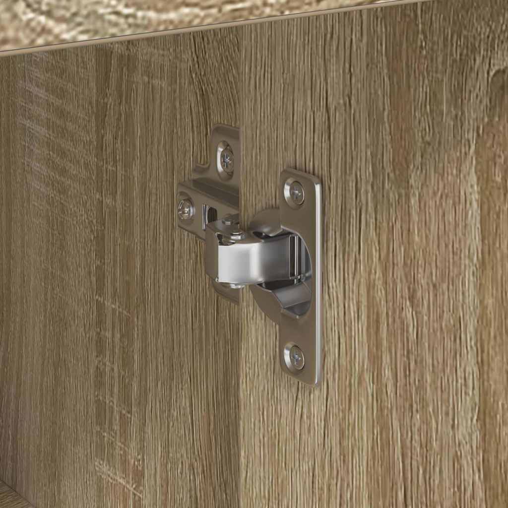 vidaXL Sideboard with Drawer Sonoma Oak 38 x 34 x 75 cm