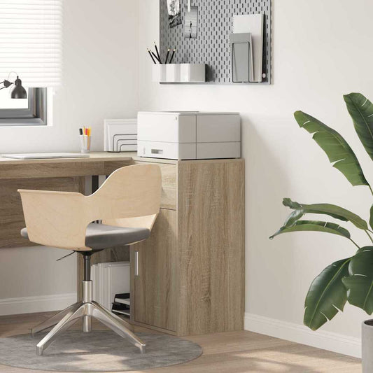 vidaXL Sideboard with Drawer Sonoma Oak 38 x 34 x 75 cm