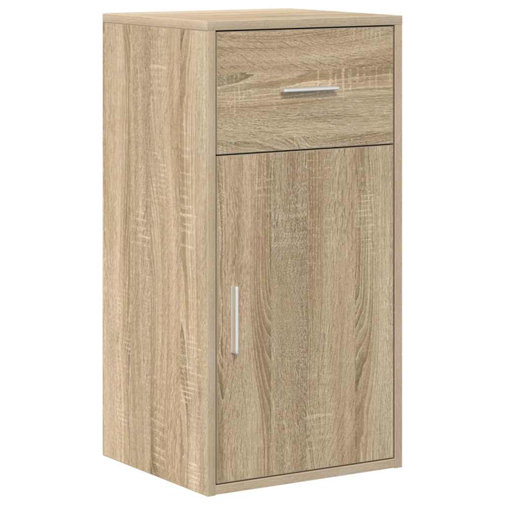 vidaXL Sideboard with Drawer Sonoma Oak 38 x 34 x 75 cm