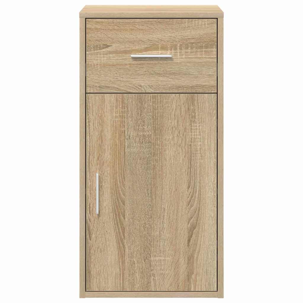 vidaXL Sideboard with Drawer Sonoma Oak 38 x 34 x 75 cm