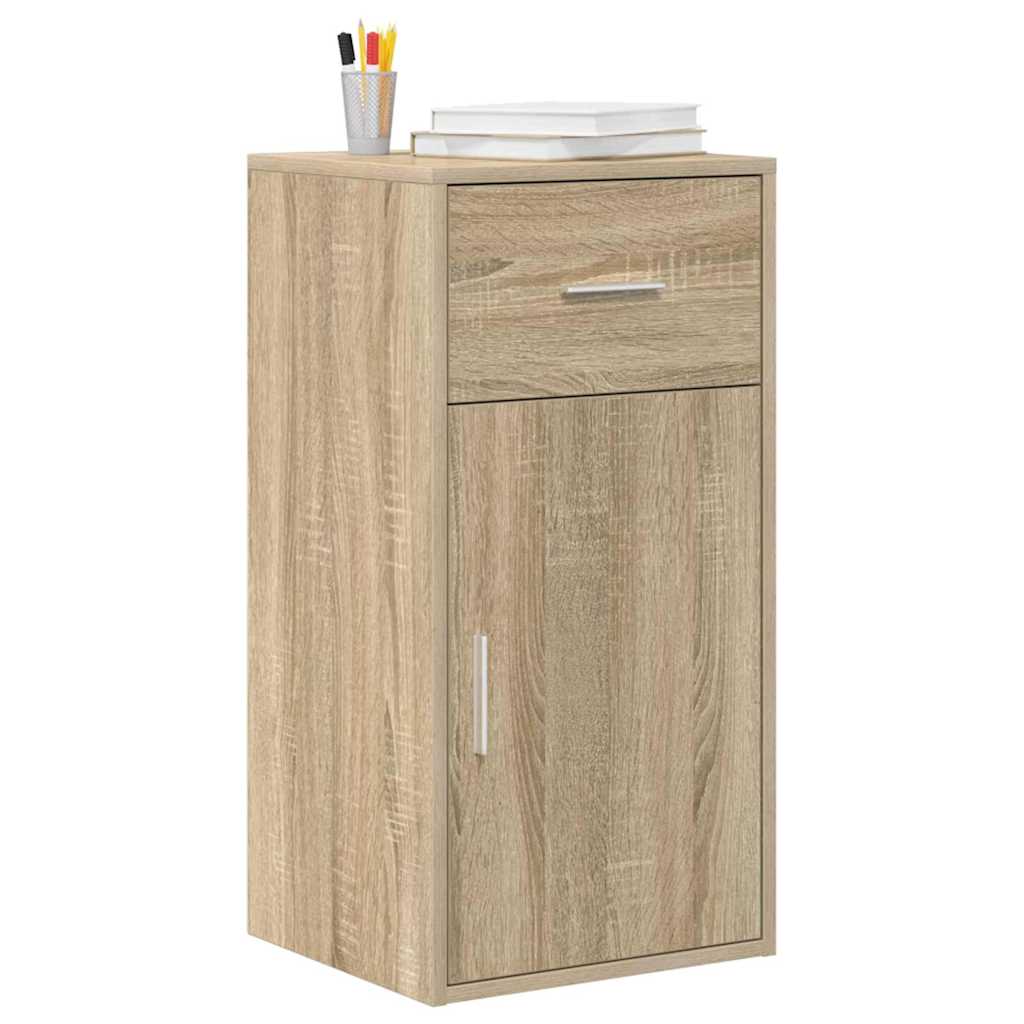 vidaXL Sideboard with Drawer Sonoma Oak 38 x 34 x 75 cm