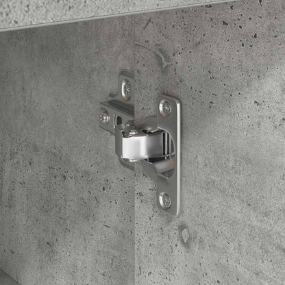 vidaXL Sideboard with Drawer Concrete Grey 38 x 34 x 75 cm