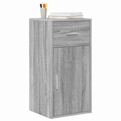 vidaXL Sideboard with Drawer Grey Sonoma 38 x 34 x 75 cm