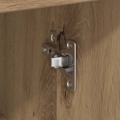 vidaXL Sideboard with Drawer Artisan Oak 38 x 34 x 75 cm