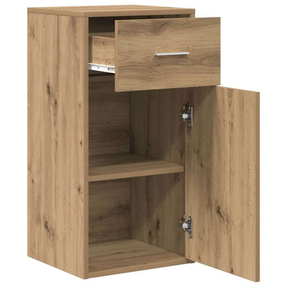 vidaXL Sideboard with Drawer Artisan Oak 38 x 34 x 75 cm