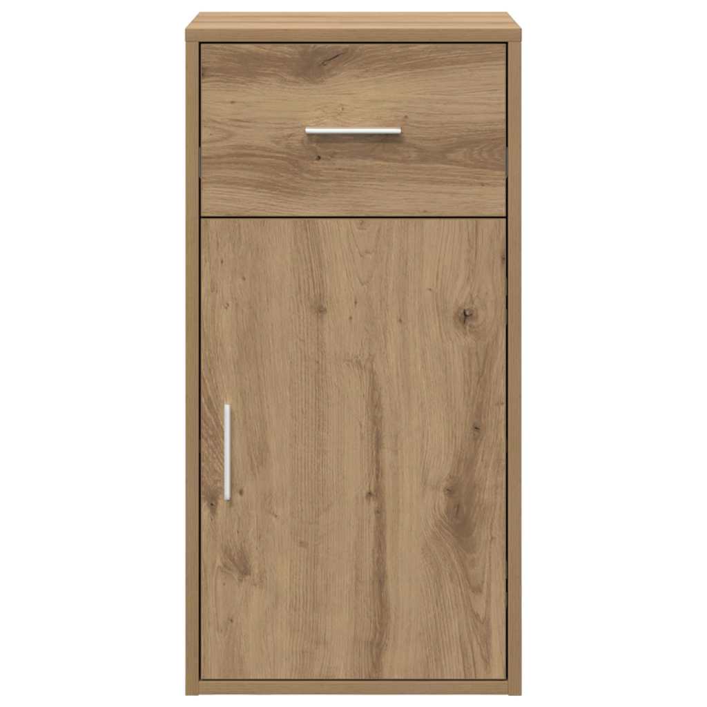 vidaXL Sideboard with Drawer Artisan Oak 38 x 34 x 75 cm