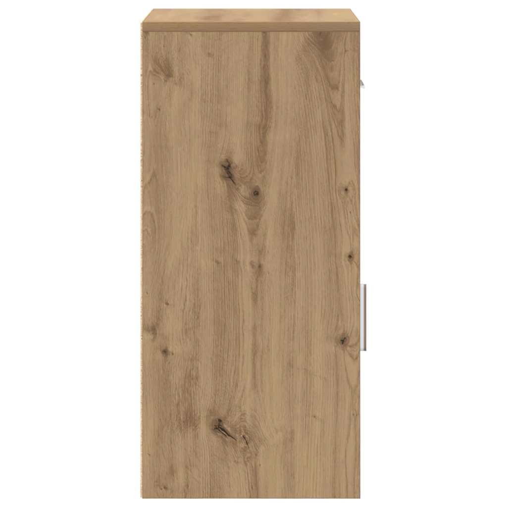 vidaXL Sideboard with Drawer Artisan Oak 38 x 34 x 75 cm