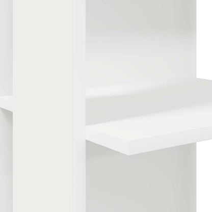 vidaXL Corner Desk White 140 x 113.5 x 75 cm Engineered Wood