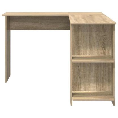 vidaXL Corner Desk Sonoma Oak 140 x 113.5 x 75 cm Engineered Wood