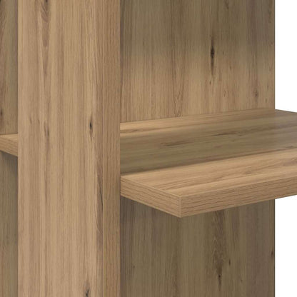 vidaXL Corner Desk Artisan Oak 140 x 113.5 x 75 cm Engineered Wood
