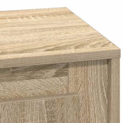 vidaXL Bedside Cabinet 2 pcs Sonoma Oak 44 x 34.5 x 45 cm