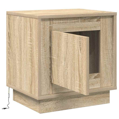 vidaXL Bedside Cabinet 2 pcs Sonoma Oak 44 x 34.5 x 45 cm