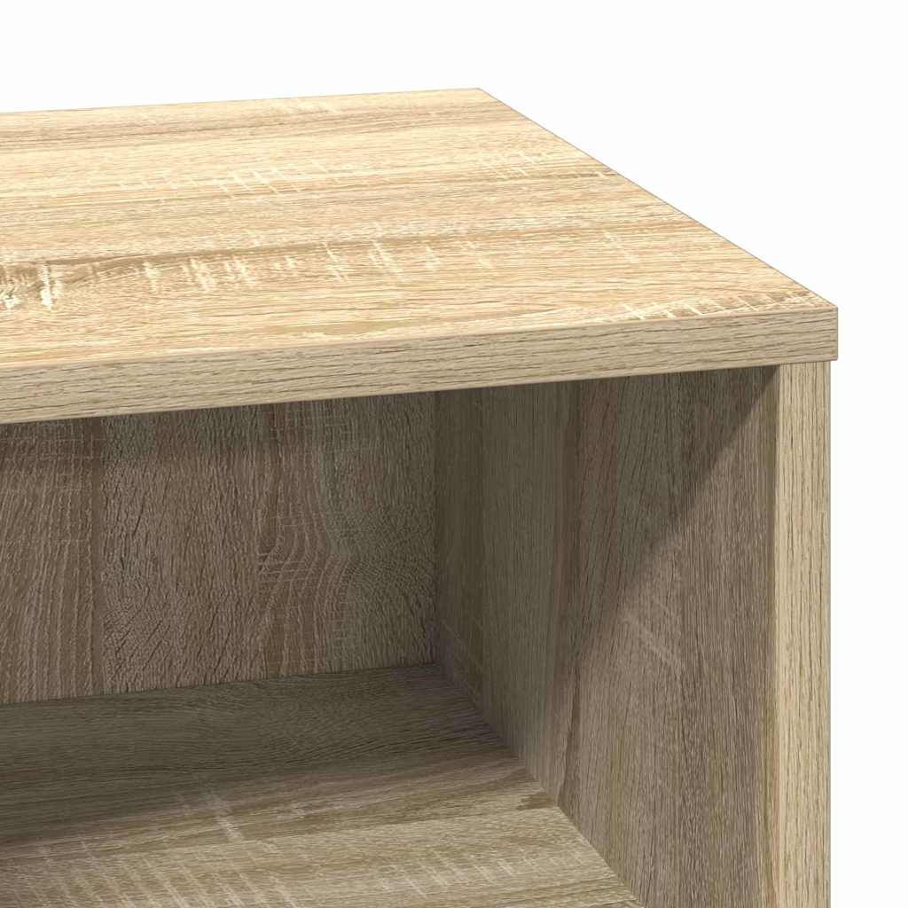 vidaXL Bedside Cabinet 2 pcs Sonoma Oak 50 x 34.5 x 50 cm