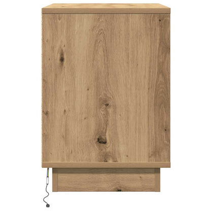 vidaXL Bedside Cabinet 2 pcs Artisan Oak 50 x 34.5 x 50 cm