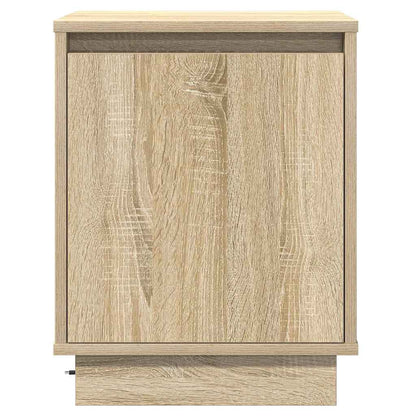 vidaXL Bedside Cabinet Sonoma Oak 39 x 34.5 x 50 cm Engineered wood