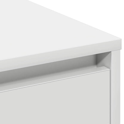 vidaXL LED Sideboard for White 71 x 34.5 x 75 cm Engineered Wood