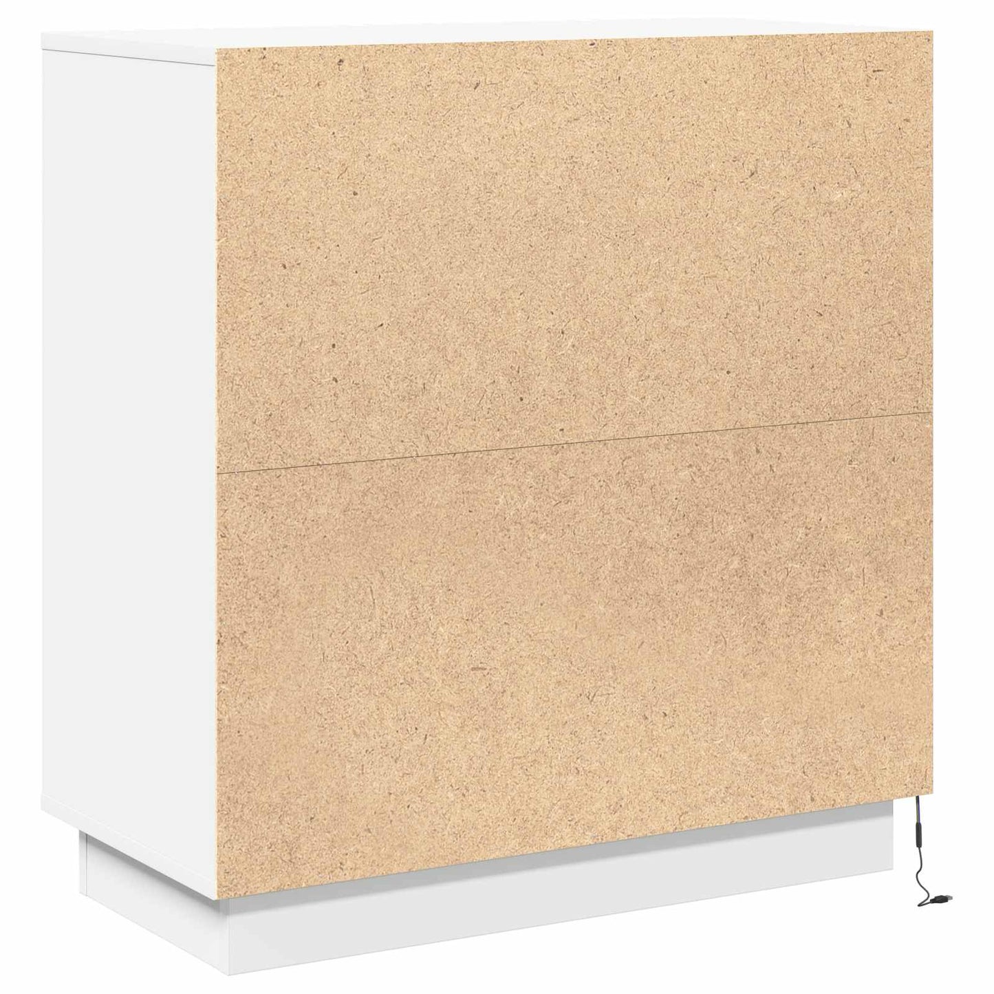 vidaXL LED Sideboard for White 71 x 34.5 x 75 cm Engineered Wood