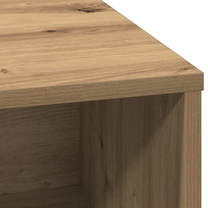 vidaXL LED Sideboard Artisan Oak 71 x 34.5 x 75 cm Engineered Wood