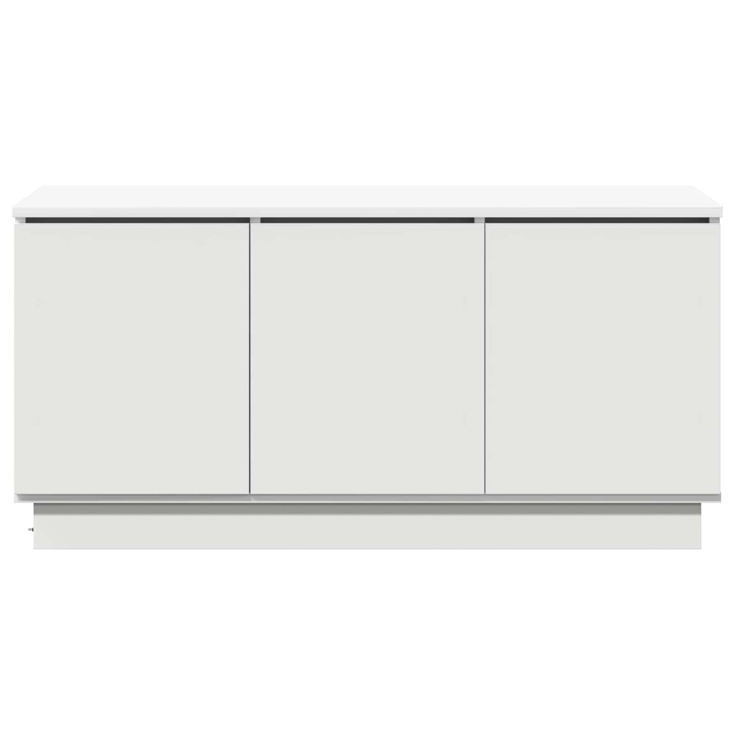 vidaXL TV Cabinet 100 x 38 x 49 cm White Engineered Wood
