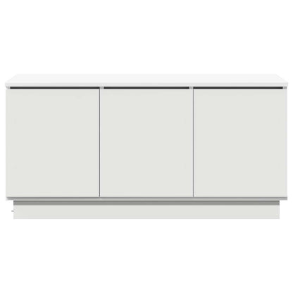 vidaXL TV Cabinet 100 x 38 x 49 cm White Engineered Wood