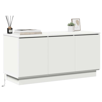 vidaXL TV Cabinet 100 x 38 x 49 cm White Engineered Wood