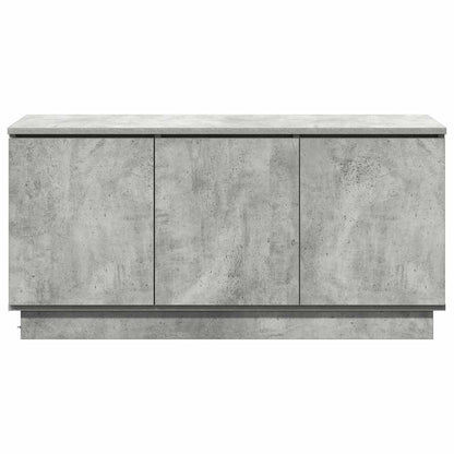 vidaXL TV Cabinet Concrete Grey 100 x 38 x 49 cm Engineered Wood