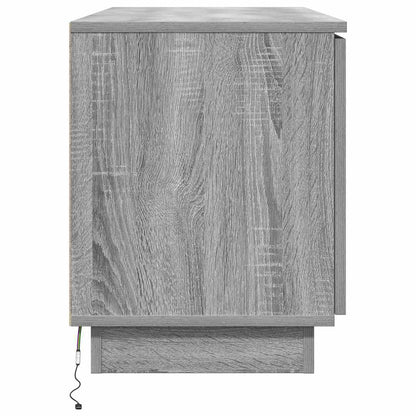vidaXL TV Cabinet Grey Sonoma 100 x 38 x 49 cm Engineered Wood