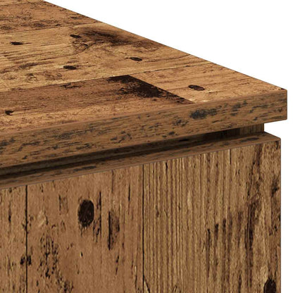 vidaXL TV Cabinet Old Wood 100 x 38 x 49 cm Engineered Wood