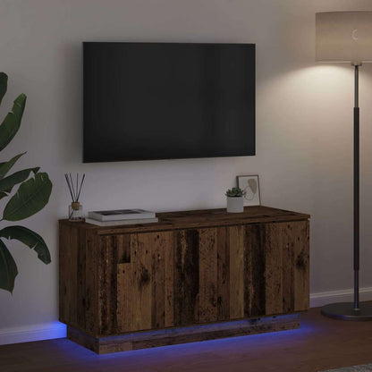 vidaXL TV Cabinet Old Wood 100 x 38 x 49 cm Engineered Wood