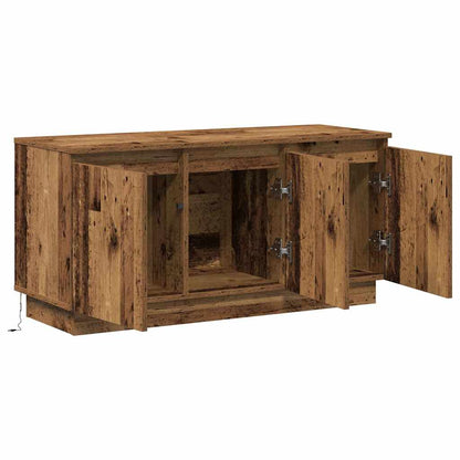 vidaXL TV Cabinet Old Wood 100 x 38 x 49 cm Engineered Wood
