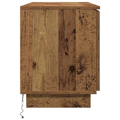 vidaXL TV Cabinet Old Wood 100 x 38 x 49 cm Engineered Wood