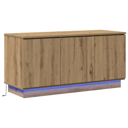 vidaXL TV Cabinet 100 x 38 x 49 cm Artisan Oak Engineered Wood