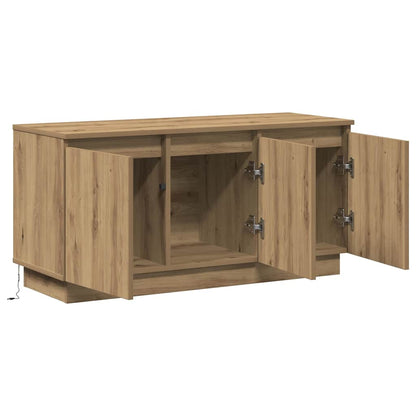 vidaXL TV Cabinet 100 x 38 x 49 cm Artisan Oak Engineered Wood