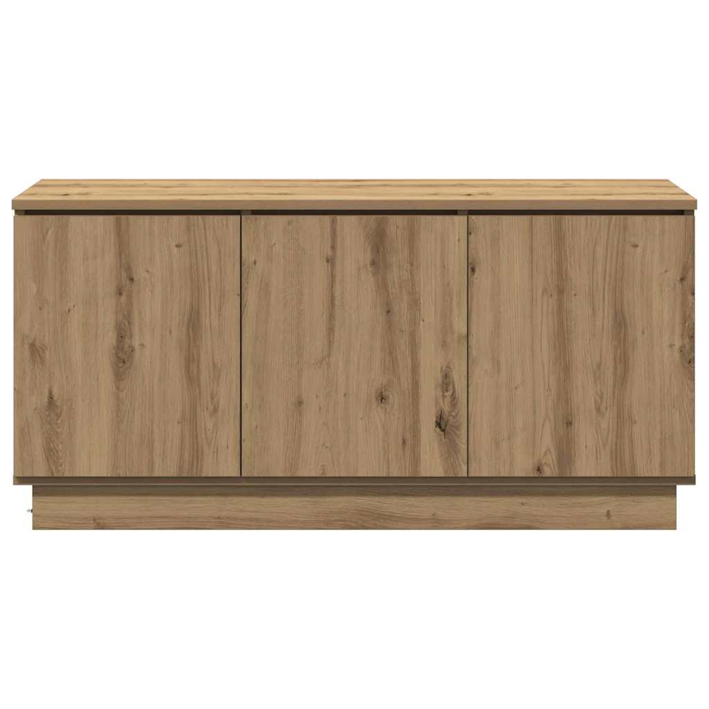 vidaXL TV Cabinet 100 x 38 x 49 cm Artisan Oak Engineered Wood