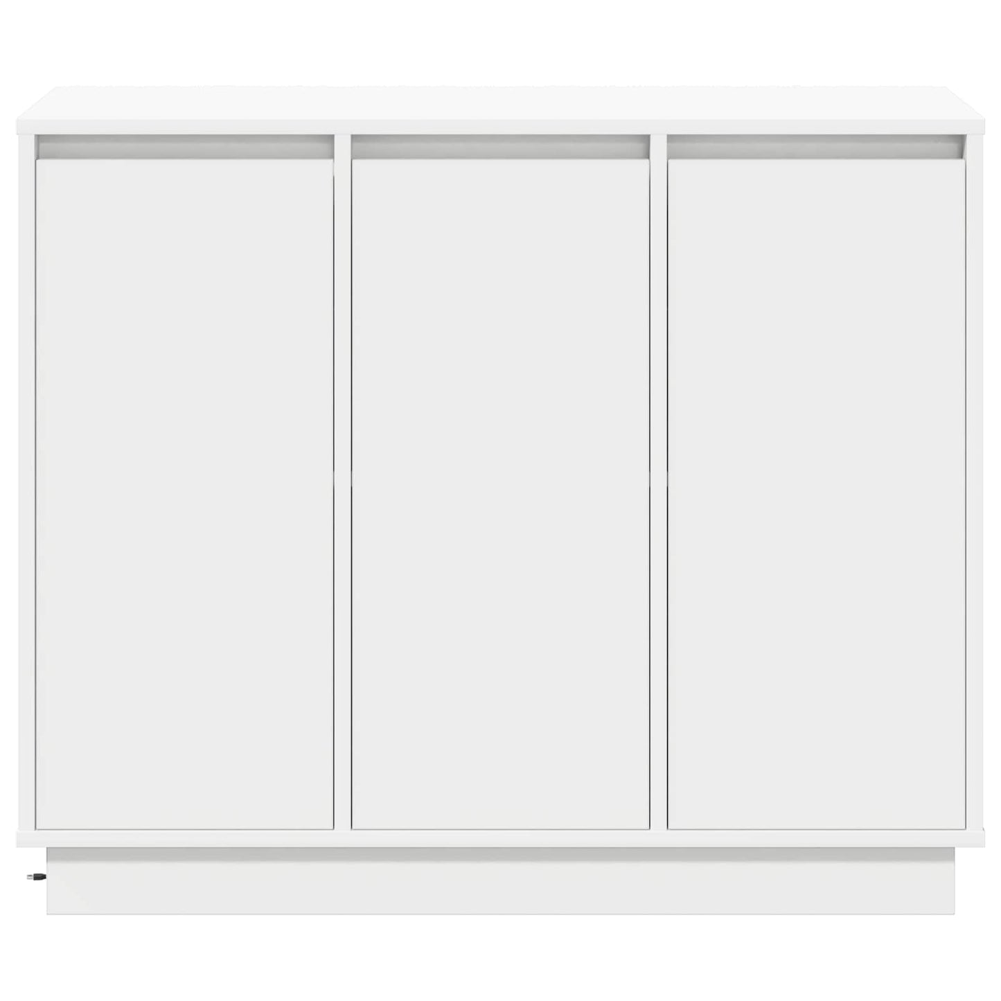 vidaXL LED Sideboard White 90 x 32 x 75 cm Engineered Wood