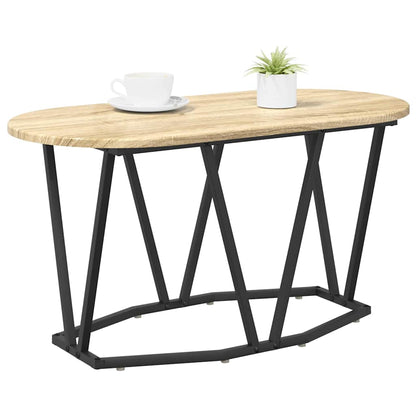 vidaXL Coffee Table Sonoma Oak 80 x 40 x 40.5 cm