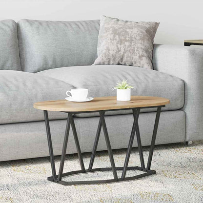 vidaXL Coffee Table Artisan Oak 80 x 40 x 40.5 cm