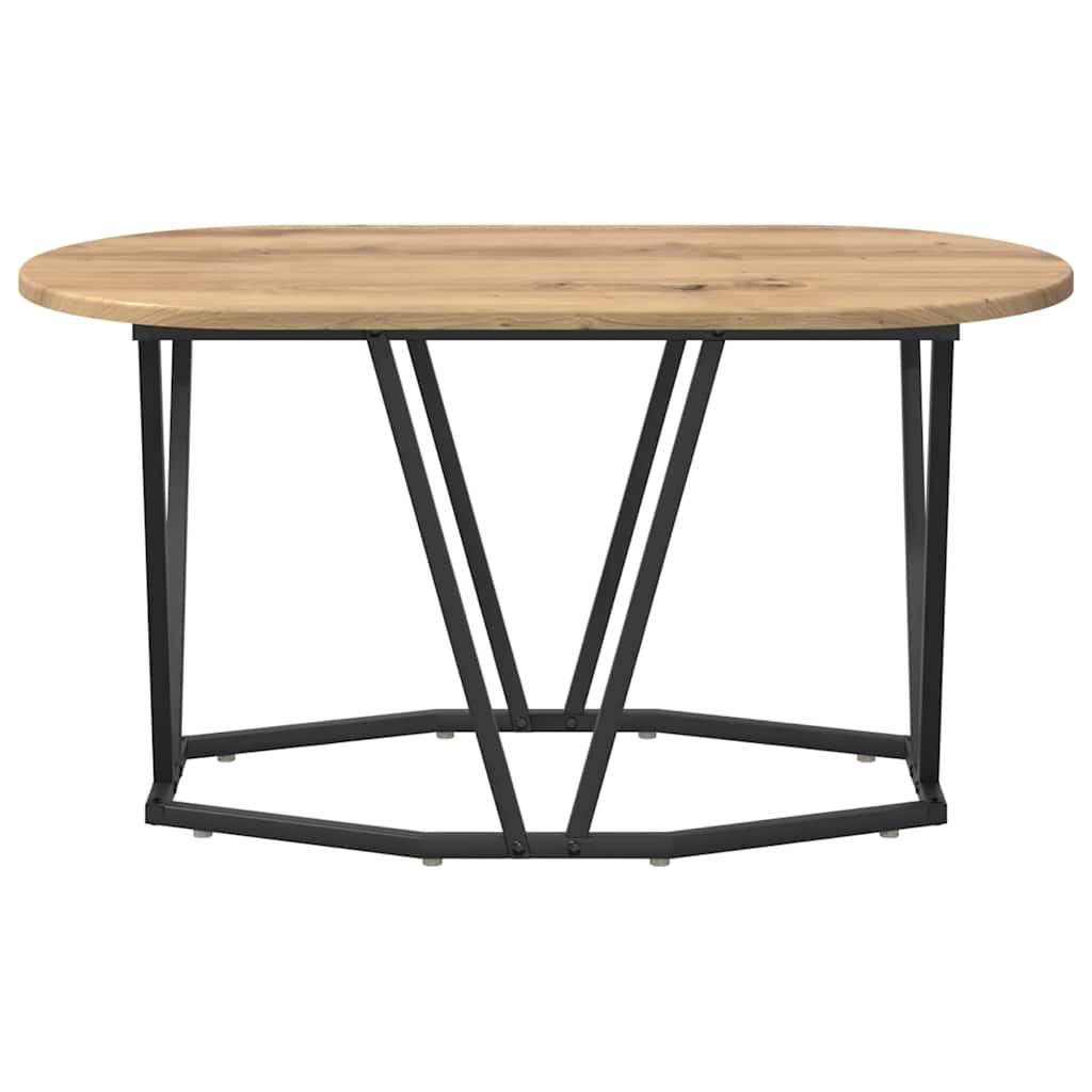vidaXL Coffee Table Artisan Oak 80 x 40 x 40.5 cm
