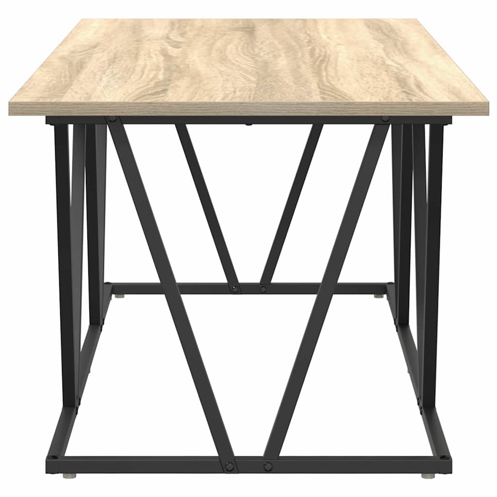 vidaXL Coffee Table Sonoma Oak 100 x 50 x 40 cm