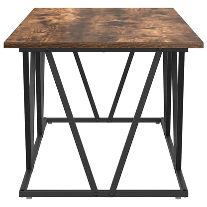 vidaXL Coffee Table Smoked Oak 100 x 50 x 40 cm
