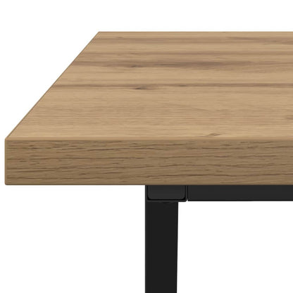 vidaXL Coffee Table Artisan Oak 100 x 50 x 40 cm