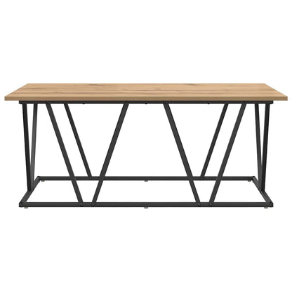 vidaXL Coffee Table Artisan Oak 100 x 50 x 40 cm